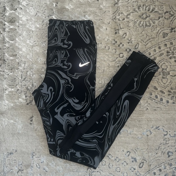 Nike Marble Swirl Power Epic Lux Tights - Picture 3 of 5